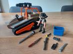 Playmobil Rupsvoertuig met schattenjager, Ophalen of Verzenden, Zo goed als nieuw