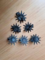 Gordijn klemmen, Huis en Inrichting, Stoffering | Gordijnen en Lamellen, Ophalen, Gebruikt, Zwart, Minder dan 100 cm