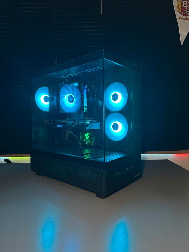 RTX 2080 RYZEN 5 5500 16gb DDR4 1tb NVME 650W gaming game pc, Computers en Software, Desktop Pc's, Zo goed als nieuw, 4 Ghz of meer