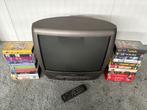 Samsung 21 inch CRT tv + VHS speler, Audio, Tv en Foto, Vintage Televisies, Ophalen of Verzenden, Gebruikt, 40 tot 60 cm, Samsung