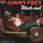 JIMMY FREY – Week-end ( 1981 RARE Belpop 45T ), Verzenden, Zo goed als nieuw, Overige formaten, Levenslied of Smartlap