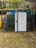 Dubbele Raster Poort - Hekwerk Poort, Ophalen, Met poort, Gebruikt, Dubbelstaafmat hekwerk