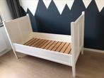 Junior bed kinderbed wit hout 160x82 cm, Kinderen en Baby's, 140 tot 160 cm, Lattenbodem, Zo goed als nieuw, 70 tot 85 cm