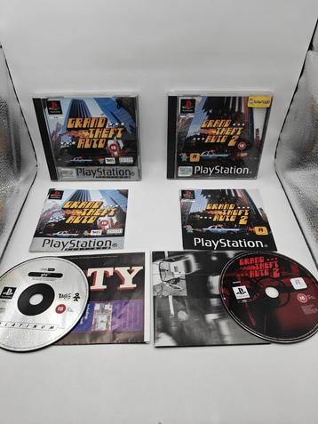 Grand Theft Auto 1 en 2 PS1 beschikbaar voor biedingen
