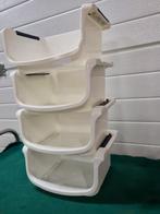 -	Opberg bakjes vier stuk wit,, Ophalen of Verzenden, 'T Olde Gre-j, Info@toldegrej.nl, Endepoelstraat 20f Didam