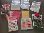 Hobbypakket voor 10 cadeauzakjes voor kerst, Hobby en Vrije tijd, Kaarten | Zelf maken, Ophalen of Verzenden, Zo goed als nieuw
