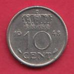 Nederland 10 Cent 1948 (Wilhelmina), Verzenden, Koningin Wilhelmina, 10 cent, Losse munt