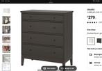 Ikea idanas ladekast bruin, Ophalen, 100 tot 150 cm, 100 tot 150 cm, Zo goed als nieuw