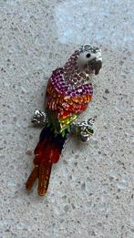 Papegaai hanger ( handmade )verzamelaar, Sieraden, Tassen en Uiterlijk, Broches, 10 cm of meer, Overige materialen, Overige kleuren