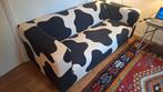 Clippan two seater bank met koeienprint hoesje, Ophalen, Gebruikt, Tweepersoons, Overige kleuren