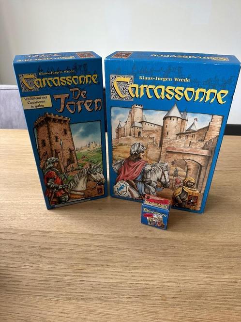Carssonne met twee uitbreidingen, Hobby en Vrije tijd, Gezelschapsspellen | Bordspellen, Gebruikt, Ophalen
