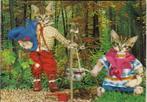 Oude Krüger kaart: aangeklede poezen aan het picknicken [142, Overige thema's, Ongelopen, Verzenden