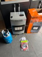 Qlima Gaskachel GH959RF camping kachel nieuw, Huis en Inrichting, Kachels, Ophalen, Gas, Zo goed als nieuw, Vrijstaand