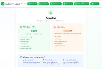 Wij ontruimen uw complete woning beschikbaar voor biedingen