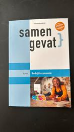 HAVO Bedrijfseconomie Samengevat, Boeken, Schoolboeken, Ophalen of Verzenden, Zo goed als nieuw, HAVO