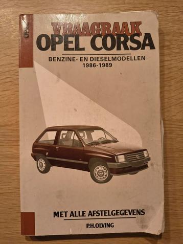 Vraagbaak Opel Corsa 1986-1989 beschikbaar voor biedingen