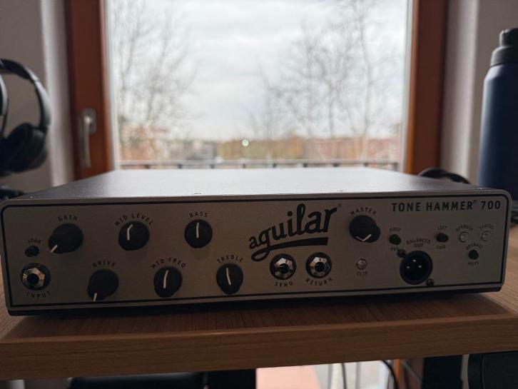 Aguilar TH-700 Bass Amp, Muziek en Instrumenten, Versterkers | Bas en Gitaar, Zo goed als nieuw, Basgitaar, 100 watt of meer, Ophalen of Verzenden