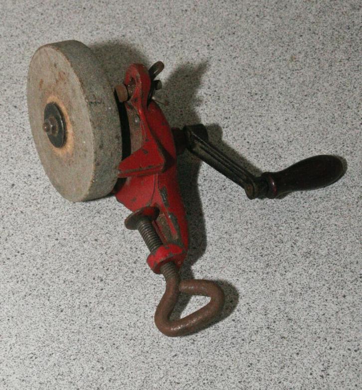 Slijpmachine handbediening., Antiek en Kunst, Antiek | Gereedschap en Instrumenten, Ophalen of Verzenden