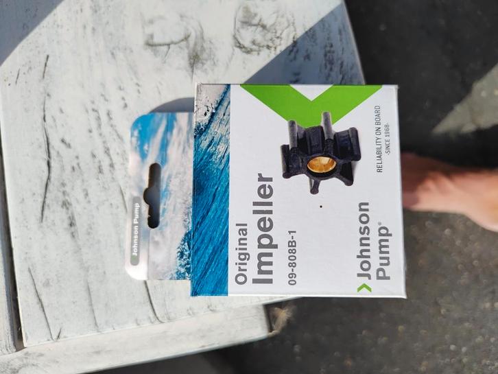 Impeller Johnson 09-808B-1 nieuw compleet, F35B pomp, Watersport en Boten, Bootonderdelen, Nieuw, Motor en Techniek, Zeilboot of Motorboot