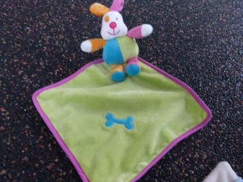 nieuw TIAMO knuffeldoekje/knuffellapje Happy Dog met geluid, Kinderen en Baby's, Speelgoed | Babyspeelgoed, Nieuw, Overige typen