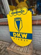 DKW Dienst / Auto Union emaille reclamebord, Ophalen, Reclamebord, Gebruikt, .