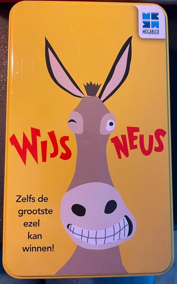Wijsneus partygame in nieuwstaat in blik beschikbaar voor biedingen