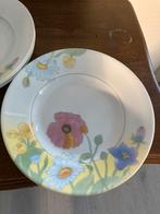 Arcopal diepe borden 5x set vintage, Ophalen of Verzenden, Glas, Overige stijlen, Bord(en)