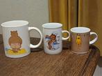 DRIE  VINTAGE  BEREN MOKKEN  I.Z.G.S ., Verzamelen, Ophalen of Verzenden, Zo goed als nieuw, Gebruiksvoorwerp