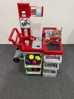 Speelgoed kassa en extra winkelwagen en toebehoren, Kinderen en Baby's, Ophalen of Verzenden, Zo goed als nieuw, Kunststof, Speelkeuken