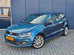 Volkswagen Polo 1.4 TSI Blue GT 140 PK 2014 |Airco|Cruise|, Auto's, Volkswagen, Voorwielaandrijving, Zwart, 4 cilinders, Blauw