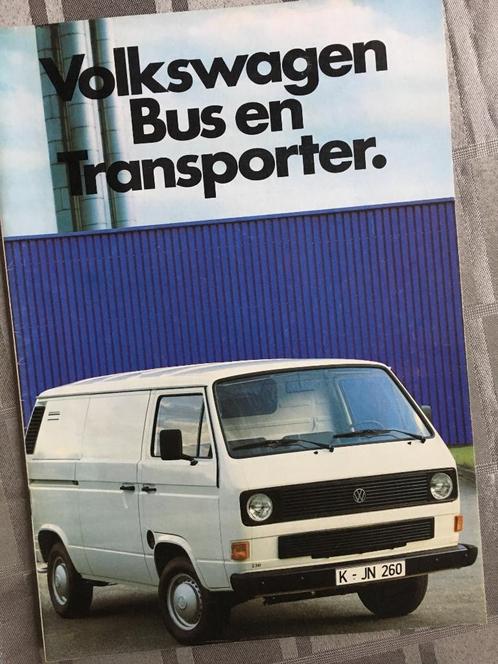 Brochure Volkswagen Bus en Transporter 1983, Boeken, Auto's | Folders en Tijdschriften, Zo goed als nieuw, Volkswagen, Ophalen of Verzenden