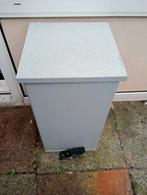 Metalen afvalbak, 40 liter of meer, Ophalen, Gebruikt, Metaal