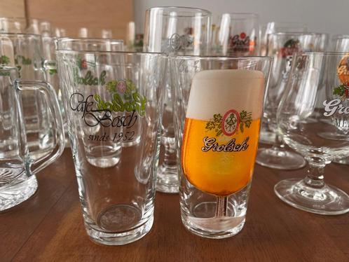 Grolsch Bierglazenverzameling (alles in één koop!), Verzamelen, Glas en Borrelglaasjes, Zo goed als nieuw, Bierglas, Ophalen