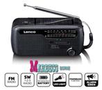 FM en DAB+, Noodradio, Handslinger, Solar Powered, USB-C, Lenco, Nieuw, Info@marbeco.nl, Radio