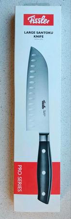 Fissler Santoku Mes - Nieuw, Ophalen of Verzenden, Nieuw, Rvs of Chroom, Los bestek
