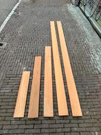 Vlonderplank hardhout Bankirai 2,5 x 14,5 cm, Doe-het-zelf en Verbouw, Hout en Planken, Ophalen of Verzenden, Zo goed als nieuw