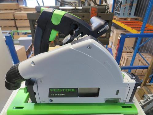 Festool TS 55 FEBQ Invalcirkelzaagmachine in systainer 1200w, Doe-het-zelf en Verbouw, Gereedschap | Handgereedschap, Nieuw, Ophalen of Verzenden