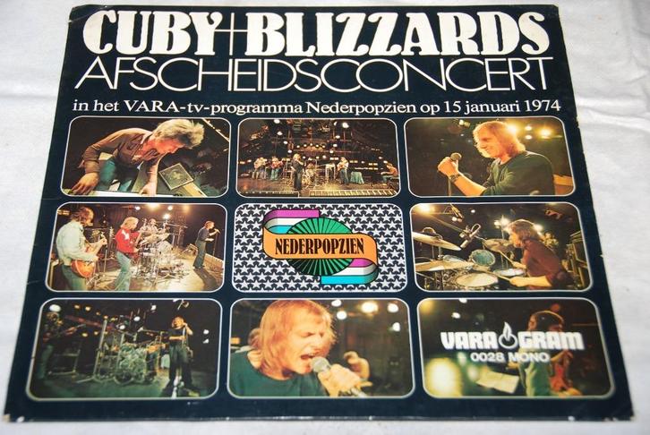 Cuby + Blizzards – Afscheidsconcert LP Vinyl, Cd's en Dvd's, Vinyl | Rock, Gebruikt, Poprock, 12 inch, Ophalen of Verzenden