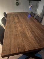 Eethoek mango hout, Huis en Inrichting, Ophalen, 200 cm of meer, 50 tot 100 cm, Zo goed als nieuw