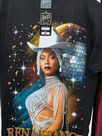 Beyoncé t-shirt maat M 2 kanten opdruk, Beyonce, Maat 48/50 (M), Zwart, Nieuw