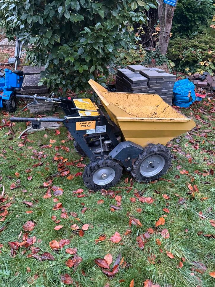 Kawasaki Motorische Kruiwagen - Krachtpatser!, Tuin en Terras, Kloofmachines, Gebruikt, Staand, Benzine, Ophalen