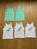 5 hemden maat 122 / 128 dino, Ophalen, Zo goed als nieuw, Nacht- of Onderkleding
