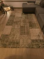 Modern Patchwork Vloerkleed 240x160cm - Groen/Beige, Huis en Inrichting, Stoffering | Tapijten en Kleden, Groen, 150 tot 200 cm