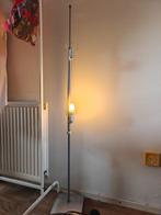 Stalamp grijs incl. lichtbron, Huis en Inrichting, Lampen | Vloerlampen, Ophalen, Gebruikt, 150 tot 200 cm