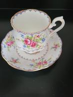 Petit point china royal albert porselein, Kop en/of schotel, Ophalen of Verzenden, Zo goed als nieuw, Porselein