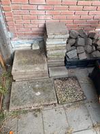 Gratis Stenen, Tegels & Kinderkopjes, Tuin en Terras, Ophalen, Gebruikt, Overige typen, 10 m² of meer