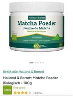 Matcha poeder biologisch NIEUW, Ophalen of Verzenden
