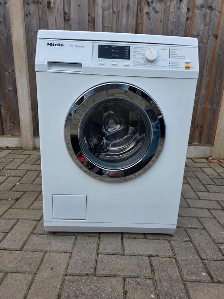 Miele SoftCare W Classic wasmachine A+++, Witgoed en Apparatuur, Wasmachines, Zo goed als nieuw, Voorlader, 8 tot 10 kg, Minder dan 85 cm