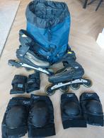 Skeelers. Nike ZM Air Aluminium. Maat 45., Gebruikt, Dames, Inline skates 4 wielen, Ophalen