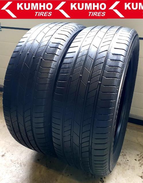 2x 235/55/R19 KUMHO 5.5 a 6mm €60 P.S GEMONTEERD EN AL, Auto-onderdelen, Banden en Velgen, Band(en), Zomerbanden, 19 inch, 235 mm